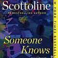 Cover Art for 9780525539742, Someone Knows by Lisa Scottoline