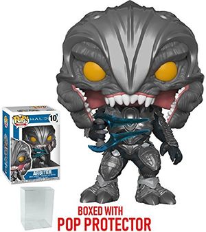 Cover Art for 0652118873054, Funko Pop! Games: Halo - Arbiter Vinyl Figure (Bundled with Pop Box Protector Case) by FunKo