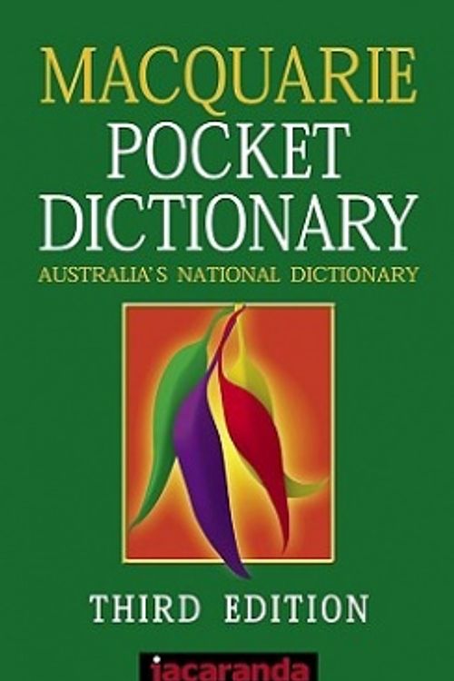 Cover Art for 9780701633578, Macquarie pocket dictionary  third edition by David Blair, John Bernard, Macquarie