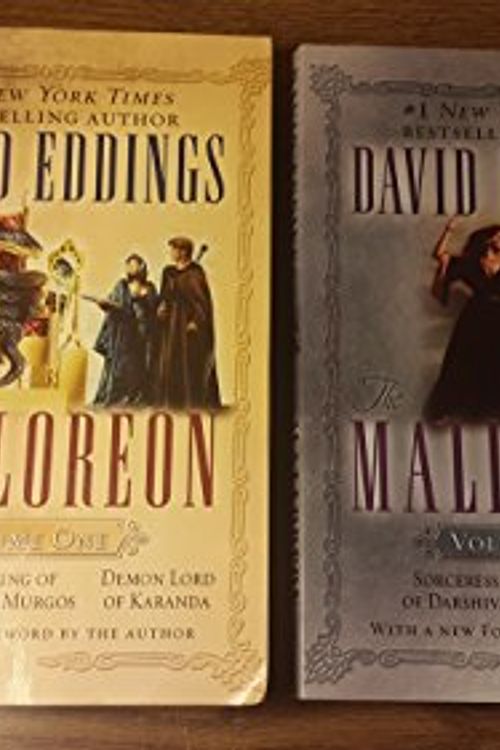 Cover Art for 9780034548389, MALLOREON VOLUME 1 AND 2 (5 books total) Vol. 1: Guardians of the West, King of Murgos, Demon of Karanda. Vol. 2: Sorceress of Darshiva, The seeress of Kell by David Eddings