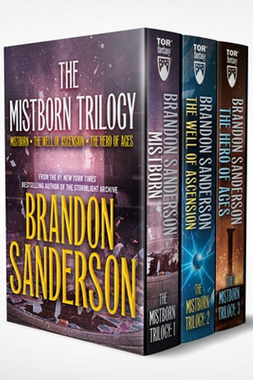 Cover Art for 9781250267177, Mistborn Boxed Set I: Mistborn, The Well of Ascension, The Hero of Ages by Brandon Sanderson