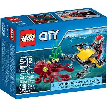 Cover Art for 0673419230834, Deep Sea Scuba Scooter Set 60090 by LEGO