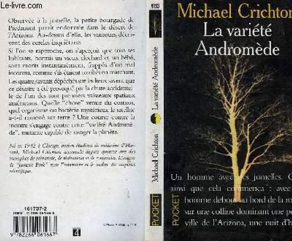 Cover Art for 9780792718819, The Andromeda Strain by Michael Crichton