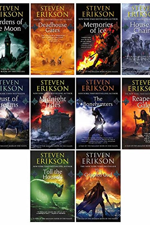 Cover Art for B083GCHJ4Y, Steven Erikson 10 Books Collection Set (Vol. 1-10) (The Malazan Book of the Fallen) by Steven Erikson