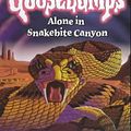 Cover Art for 9780439998031, Alone in Snakebite Canyon (Give Yourself Goosebumps) by R. L. Stine