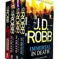 Cover Art for 9789124107413, J. D. Robb Collection 4 Books Set (Immortal In Death, Naked In Death, Holiday In Death, Leverage in Death) by J. D. Robb