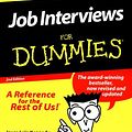 Cover Art for 0785555022522, Job Interviews For Dummies by Joyce Lain Kennedy