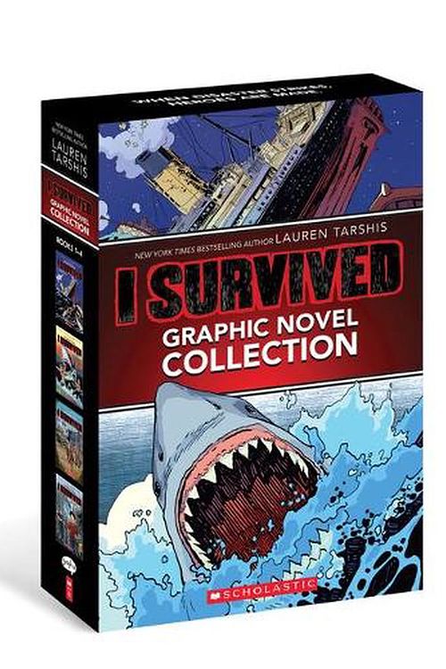 Cover Art for 9781338787917, I Survived Graphic Novels #1-4: A Graphix Collection by Lauren Tarshis