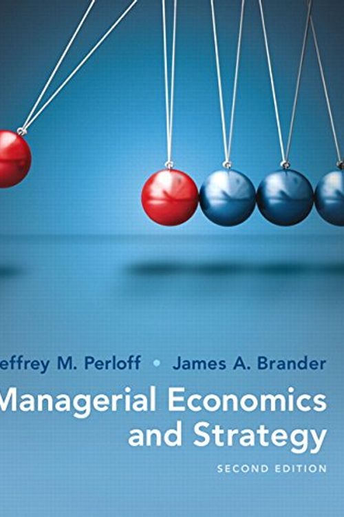 Cover Art for 9780134167879, Managerial Economics and Strategy by Jeffrey M. Perloff