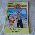 Cover Art for 9780590723824, Boy-crazy Stacey (An Apple Paperback) by Ann M. Martin