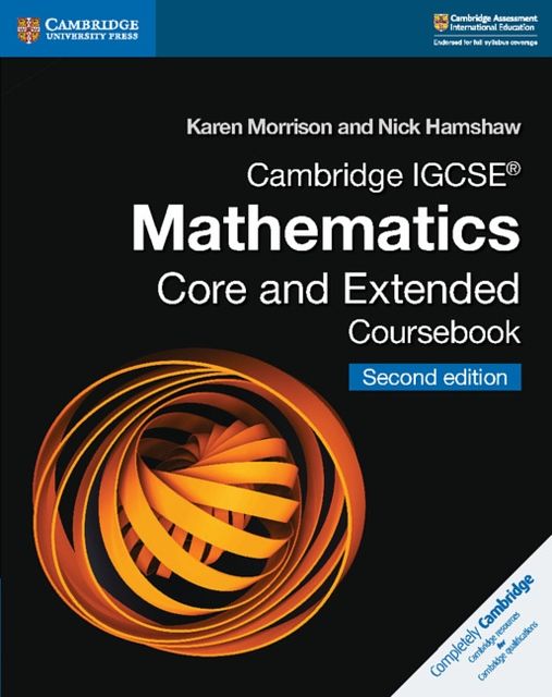 Cover Art for 9781108437189, Cambridge IGCSE (R) Mathematics Core and Extended CoursebookCambridge International Igcse by Karen Morrison, Nick Hamshaw