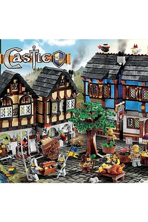 Cover Art for 0673419124300, Medieval Market Village Set 10193 by LEGO Castle