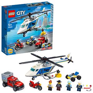 Cover Art for 5702016617771, Police Helicopter Chase Set 60243 by LEGO