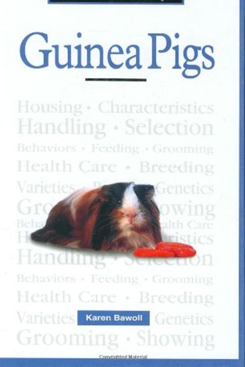 Cover Art for 9780793828302, A New Owner's Guide to Guinea Pigs by Karen Bawoll