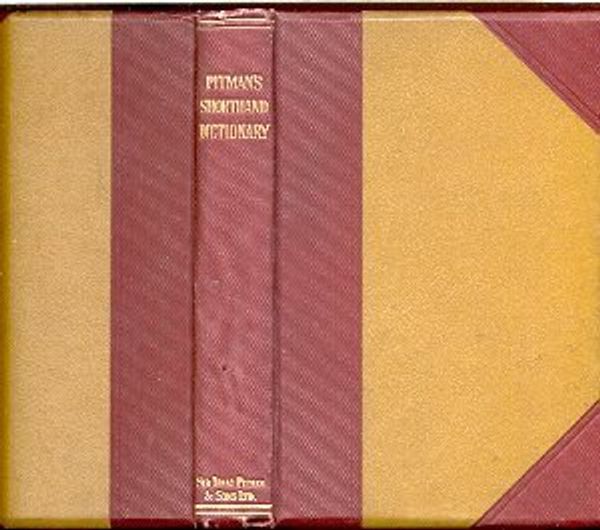 Cover Art for 9780273409564, Shorthand Dictionary, Pitman's by Sir Isaac Pitman