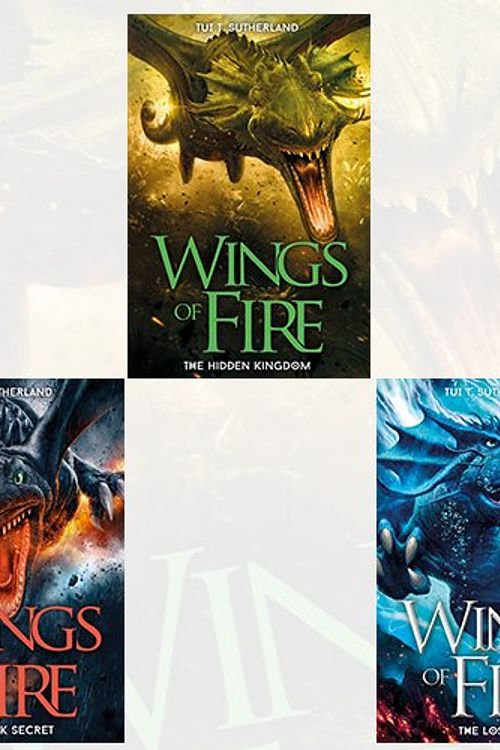 Cover Art for 9789123532292, Wings of Fire Collection Tui T. Sutherland 3 Books Bundle (The Hidden Kingdom, The Dark Secret, The Lost Heir) by Tui T. Sutherland