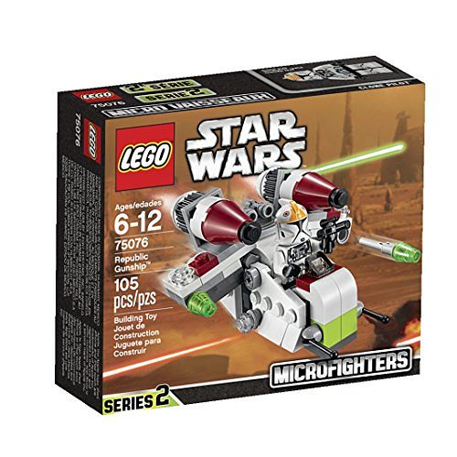 Cover Art for 0673419230292, Republic Gunship Set 75076 by LEGO