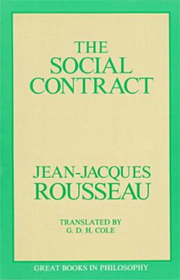 Cover Art for 9780879754440, The Social Contract by Jean-Jacques Rousseau