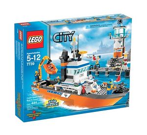 Cover Art for 0673419102469, Coast Guard Patrol Boat & Tower Set 7739 by LEGO