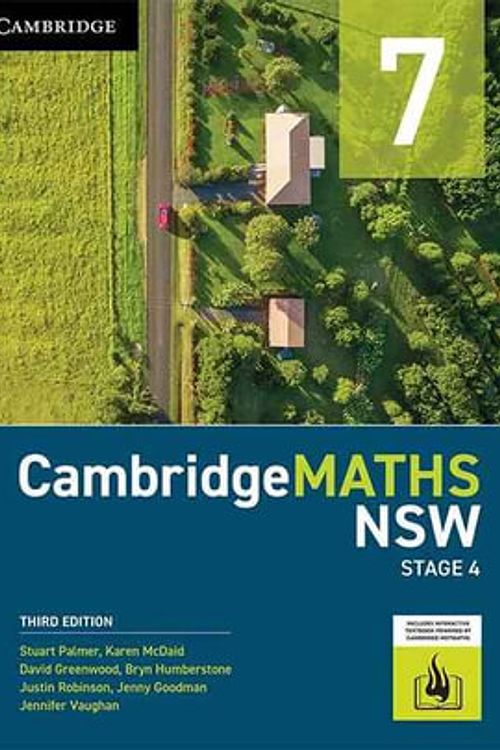 Cover Art for 9781009408912, CambridgeMATHS NSW Stage 4 Year 7 by Jennifer Vaughan