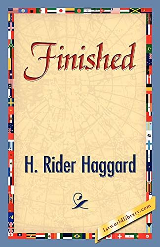 Cover Art for 9781421842622, Finished by H. Rider Haggard