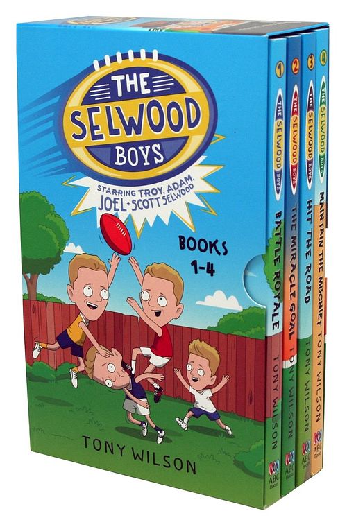 Cover Art for 9780733338984, The Selwood Boys 1-4 Boxed Set w/tThe Selwood Boys by Tony Wilson