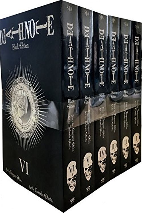 Cover Art for 9789526522210, Death Note Black Edition Volume 1-6 Collection 6 Books Set Manga Tsugumi Ohba by Tsugumi Ohba