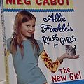 Cover Art for 2015545040426, Allie Finkle's Rules For Girls: The New Girl by Meg Cabot