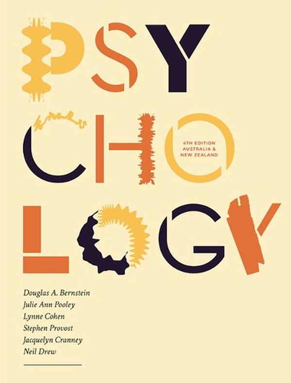 Cover Art for 9780170471930, Psychology Australian and New Zealand Edition by Douglas A. Bernstein