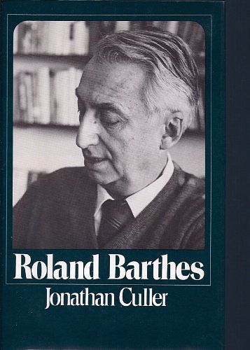 Cover Art for 9780195204209, Roland Barthes by Jonathan Culler