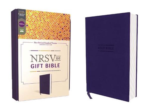 Cover Art for 9780310461548, Nrsvue, Gift Bible, Leathersoft, Blue, Comfort Print by Zondervan