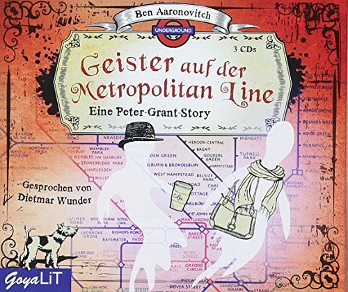 Cover Art for 9783833738210, Geister auf der Metropolitan Line by Ben Aaronovitch