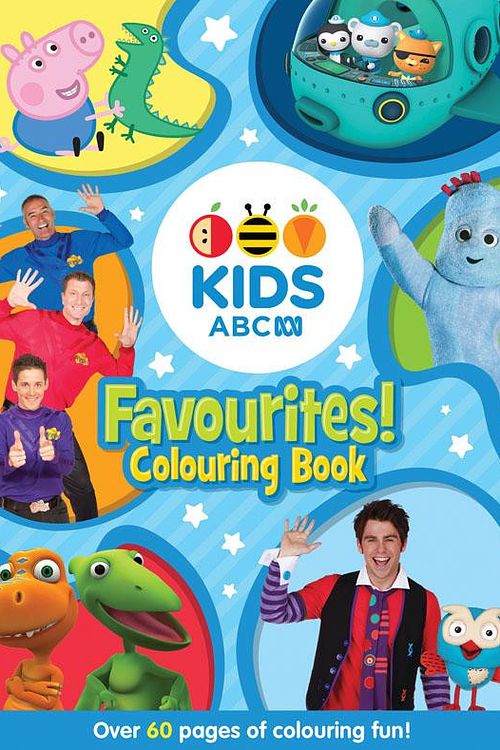 Cover Art for 9781460750759, ABC Kids Favourites! Colouring Book [Blue] by Abc