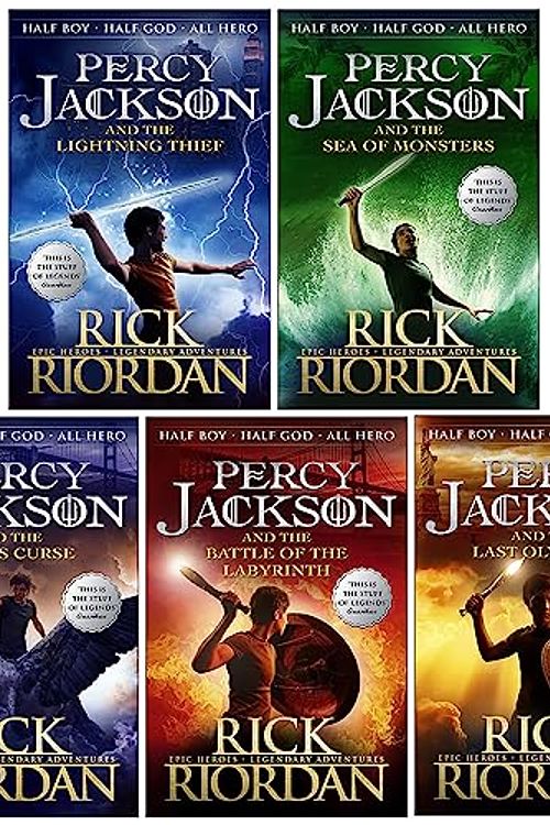 Cover Art for 9783200329072, Percy Jackson Rick Riordan 5 Books Collection Pack Set(Percy Jackson and the Lightning Thief,Percy Jackson and the Battle of the Labyrinth,Percy Jackson and the Titan's Curse,Percy Jackson and the Sea of Monsters, Percy Jackson and the Last Olympian) by Rick Riordan