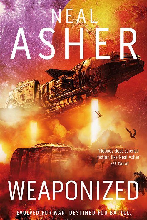 Cover Art for 9781529050059, Weaponized by Neal Asher