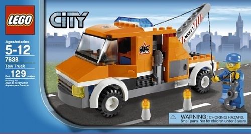 Cover Art for 0673419112475, Tow Truck Set 7638 by LEGO