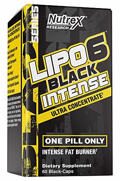 Cover Art for 0859400007733, Nutrex Research Lipo-6 Black Intense Ultra Concentrate | Intense Thermogenic Fat Burner by Nutrex Research