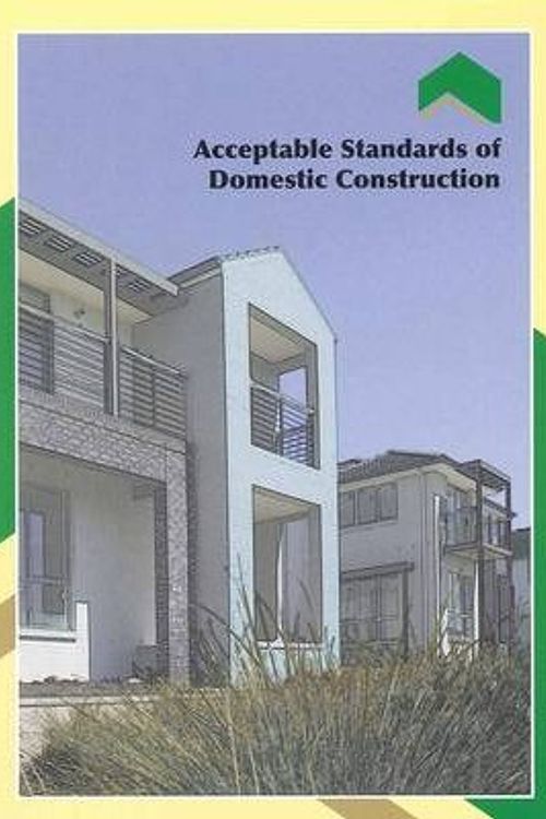 Cover Art for 9780646574479, Acceptable Standards of Domestic Construction by Unknown