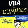 Cover Art for 9780764508561, VBA FOR DUMMIES (FOR DUMMIES (CO by Steve Cummings