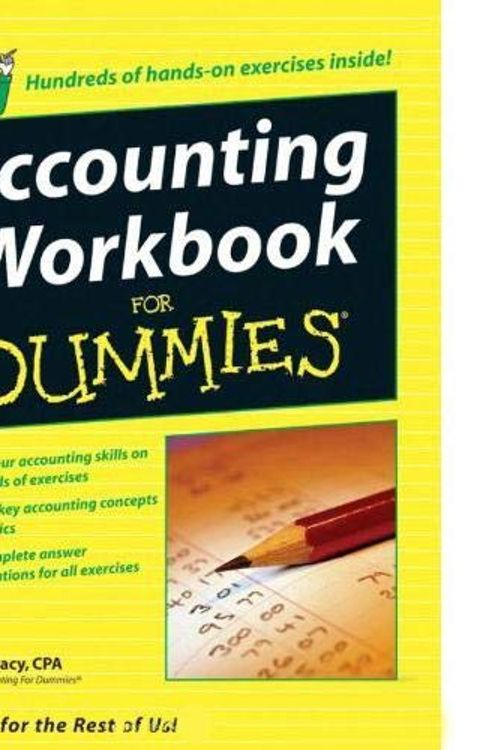 Cover Art for 9780470117453, Accounting For Dummies: WITH Accounting Workbook for Dummies by Consumer Dummies