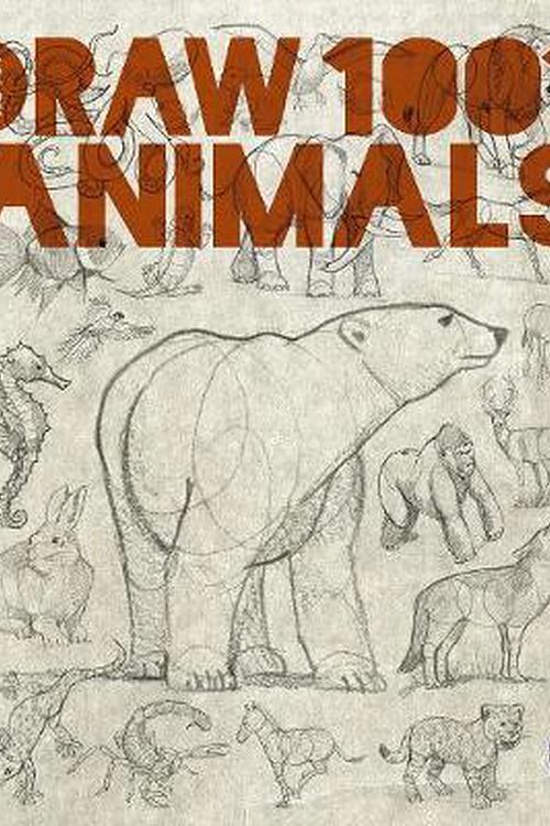 Cover Art for 9781913337575, Draw 1001 Animals by Mark Bergin