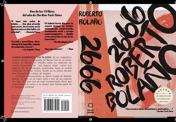 Cover Art for 9780307475954, 2666 by Bolaño, Roberto