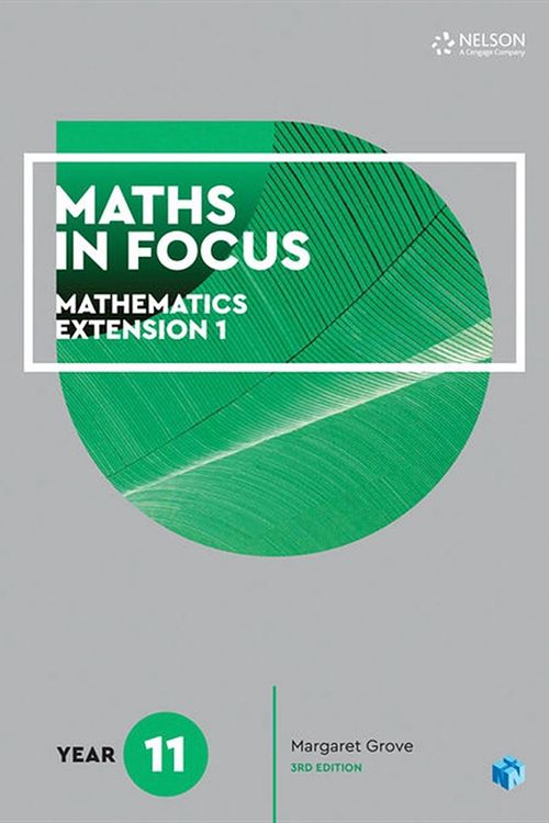 Cover Art for 9780170413299, Maths in Focus 11 Mathematics Extension 1 Student Book with 4 Access codes by Margaret Grove