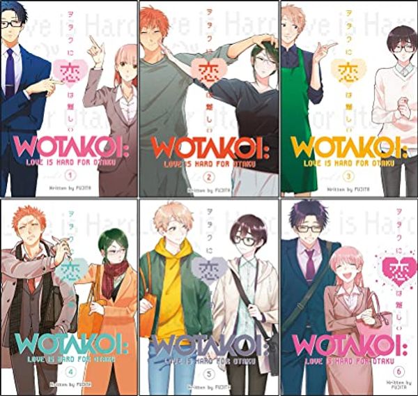 Cover Art for B0B4X4B1GQ, Wotakoi Manga Set, Vol. 1-6 by Fujita