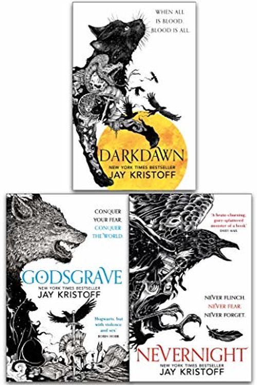 Cover Art for 9780678452356, The Nevernight Chronicle Series 3 Books Collection Set by Jay Kristoff - Nevernight, Godsgrave, Darkdawn (Hardcover) by Jay Kristoff