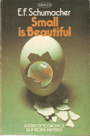 Cover Art for 9780349131382, Small is Beautiful by E. F. Schumacher