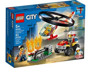 Cover Art for 5702016617825, Fire Helicopter Response Set 60248 by LEGO