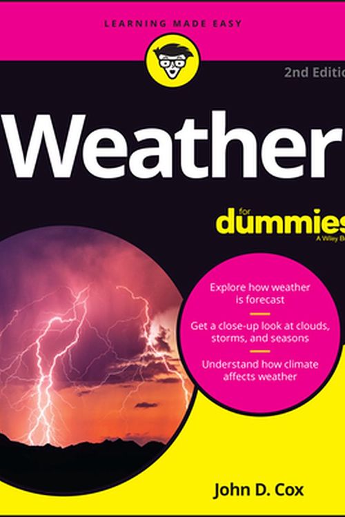 Cover Art for 9781119811008, Weather for Dummies by John D. Cox