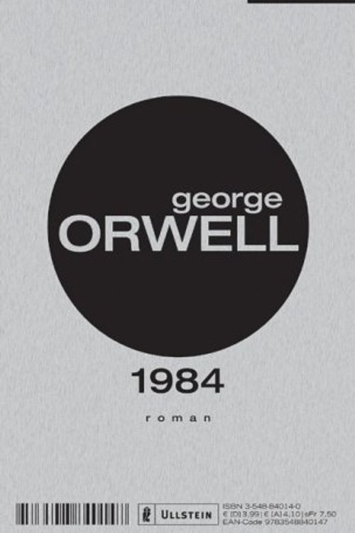 Cover Art for 9783548840147, 1984 by George Orwell