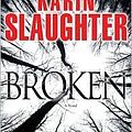 Cover Art for B004O1GV2W, Broken Abridged edition by Karin Slaughter